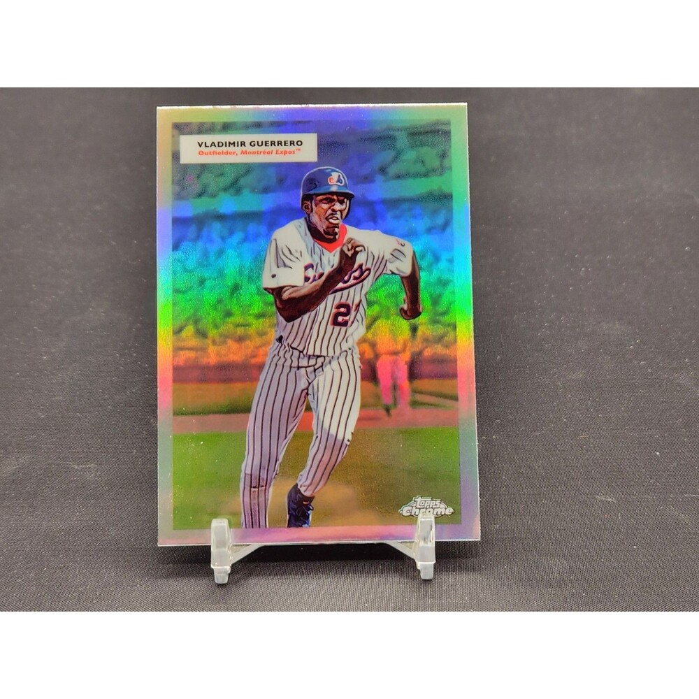 2025 Topps Platinum Fatherhood Refractor #55FH‑15 Vladimir Guerrero / Vlad Jr.